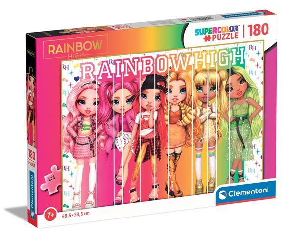 Puzzle Rainbow High 180 piezas - Juguetes didácticos