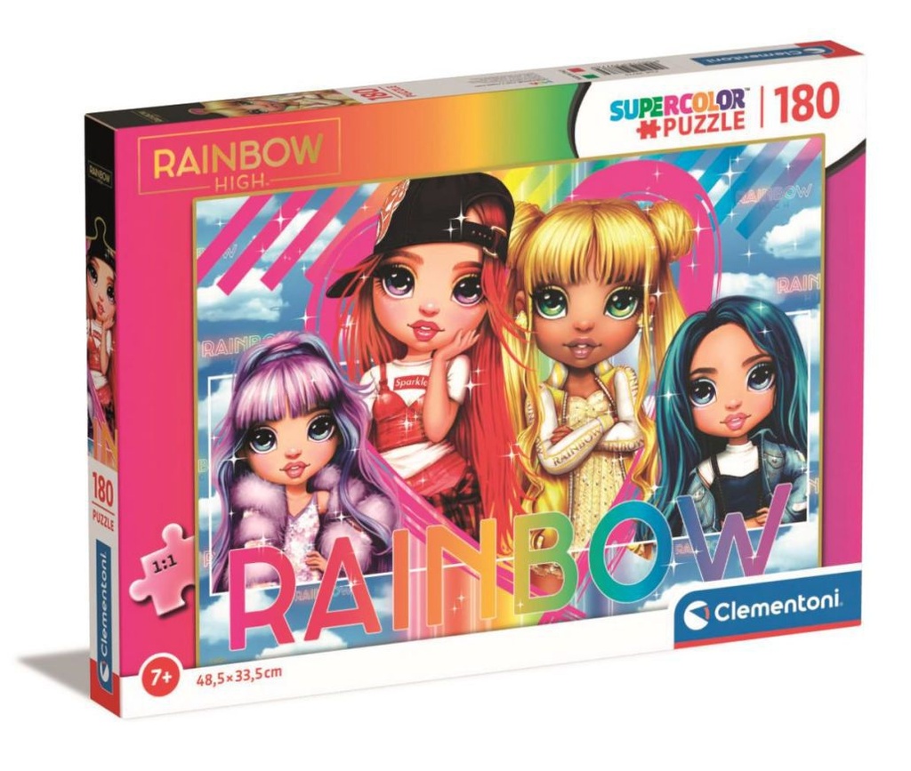 Puzzle Rainbow High 180 piezas - Juguetes didácticos