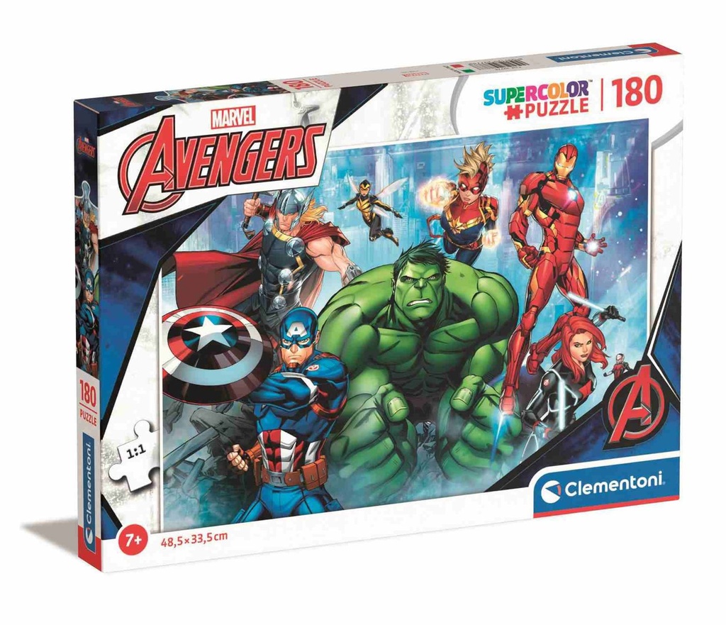 Puzzle Avengers 180 piezas - Juguetes didácticos