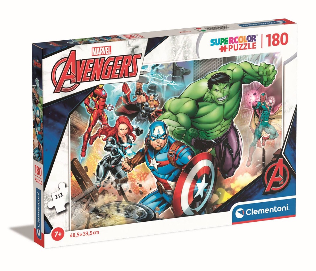 Puzzle The Avengers 180 piezas - Juguetes didácticos