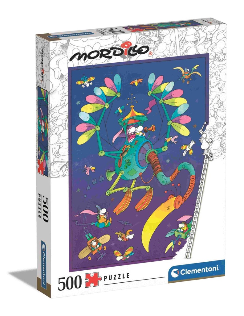 Puzzle 500 piezas Mordillo TBD, Clementoni - Juguetes