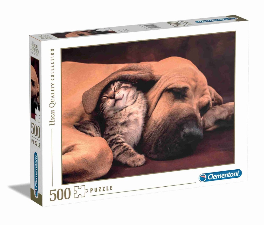 Puzzle 500 piezas Cuddles, Clementoni - Juguetes