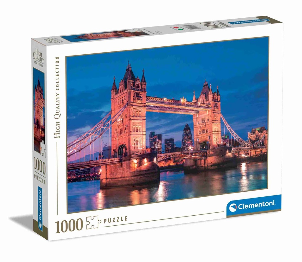 Juguete para niños - Puzzle 1000 “Tower Bridge” - Clementoni