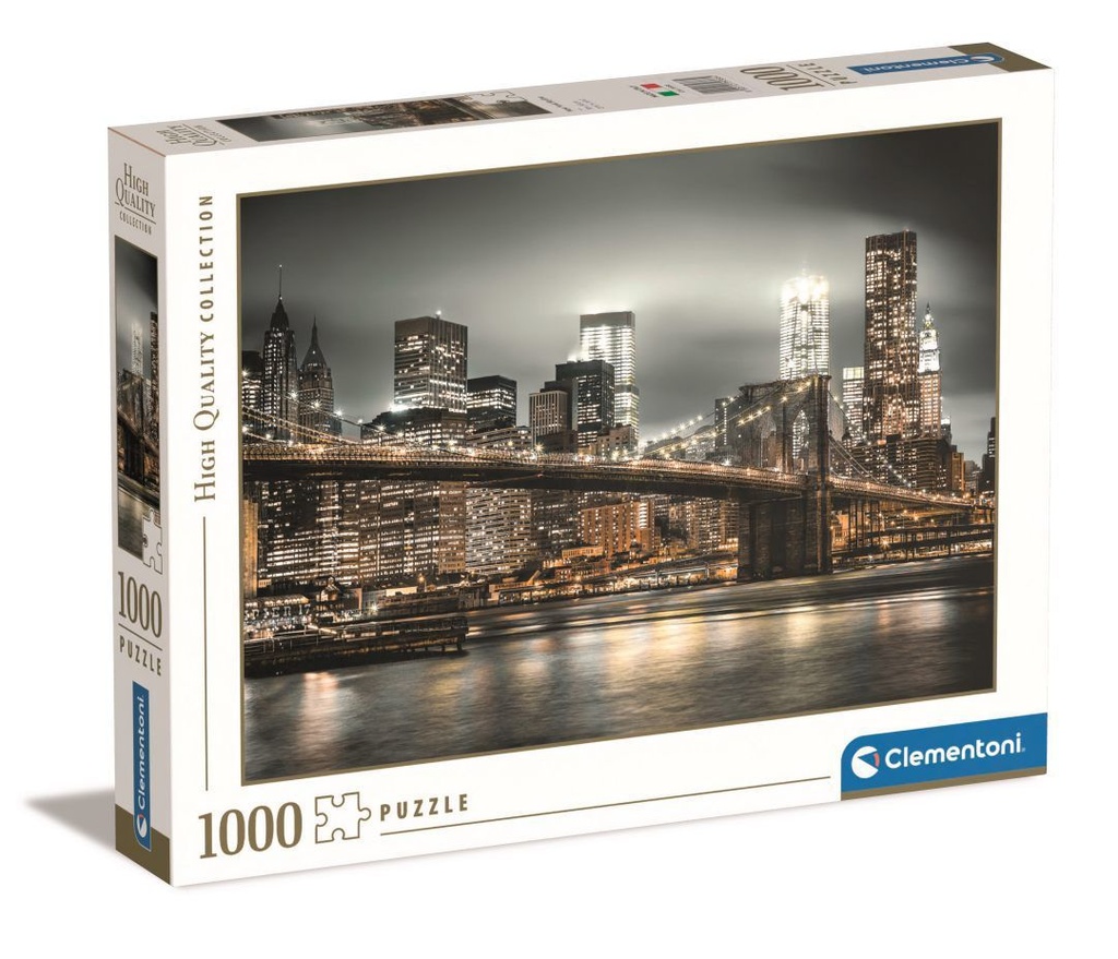 Juguete para niños - Puzzle 1000 “Horizonte de Nueva York” - Clementoni