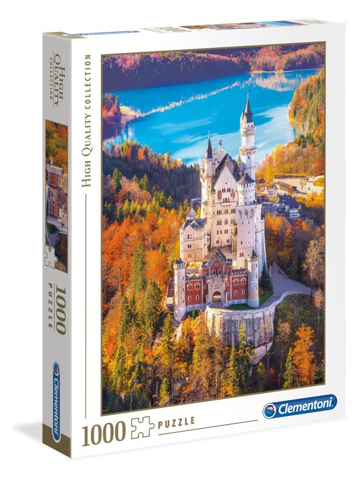 Juguete para niños - Puzzle 1000 “Neuschwanstein” - Clementoni