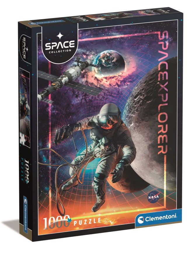 Juguete para niños - Puzzle 1000 “Colección Espacial” - Clementoni