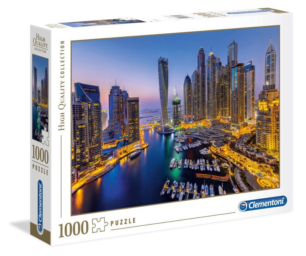 Juguete para niños - Puzzle 1000 “Dubai” - Clementoni