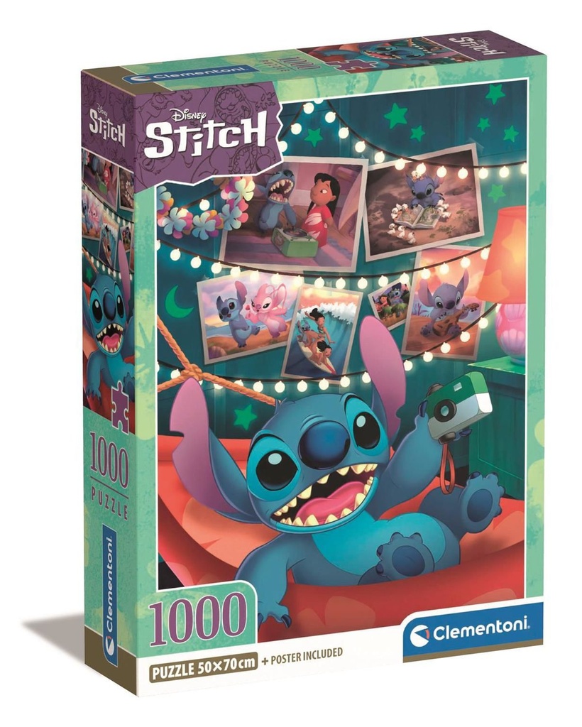 Puzzle de 1000 piezas Disney Stitch - Juguetes educativos