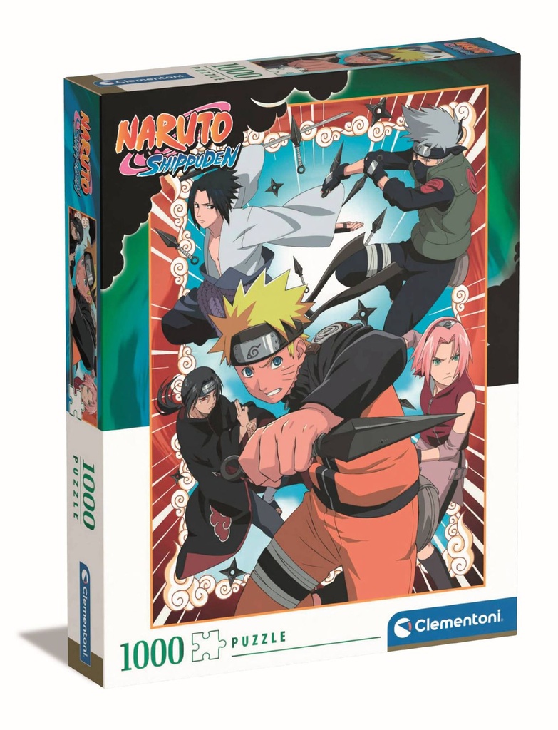 Juguete para niños - Puzzle 1000 “Naruto” - Clementoni