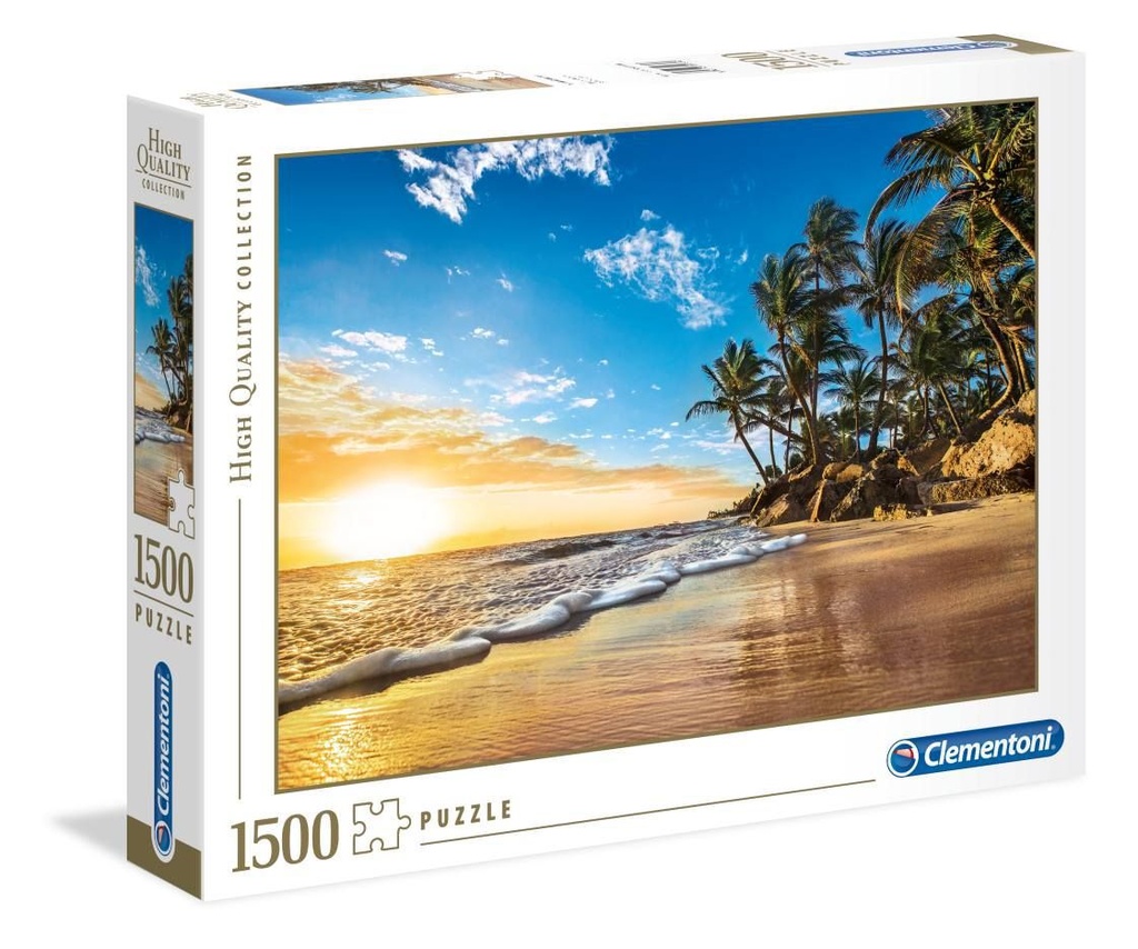 Puzzle 1500 Amanecer tropical - Juguetes