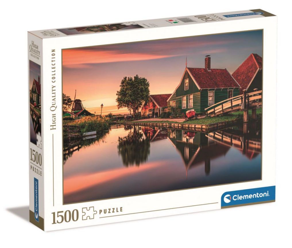 Puzzle 1500 HQC Zaanse Schans =2023= - Juguetes