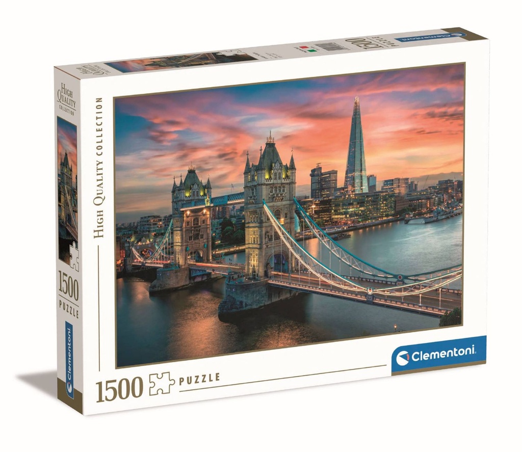 Puzzle 1500 HQC Londres al atardecer =2023= - Juguetes