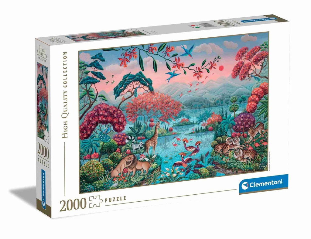 Puzzle 2000 HQC La Jungla Pacífica 2022 - Juguetes y entretenimiento