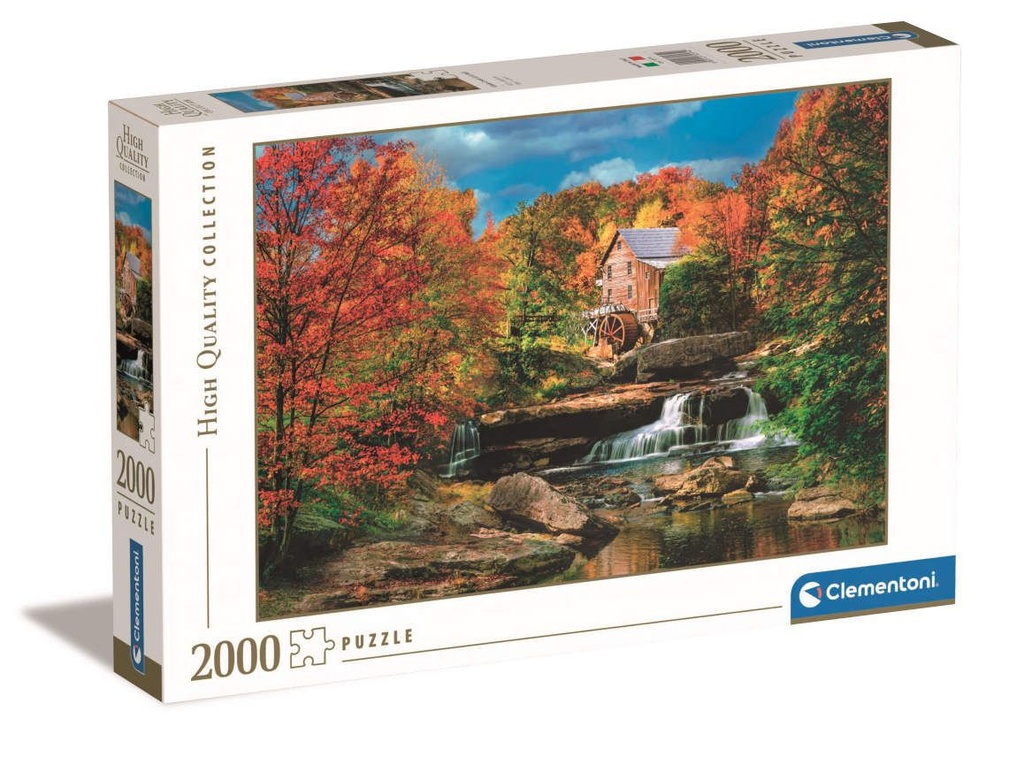 Puzzle 2000 HQC Molino de Grano Glade Creek 202 - Juguetes y entretenimiento