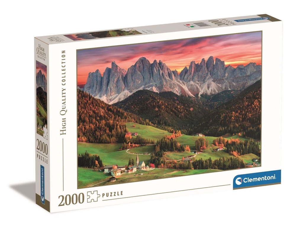 Puzzle 2000 HQC Val di Funes - Juguetes y entretenimiento