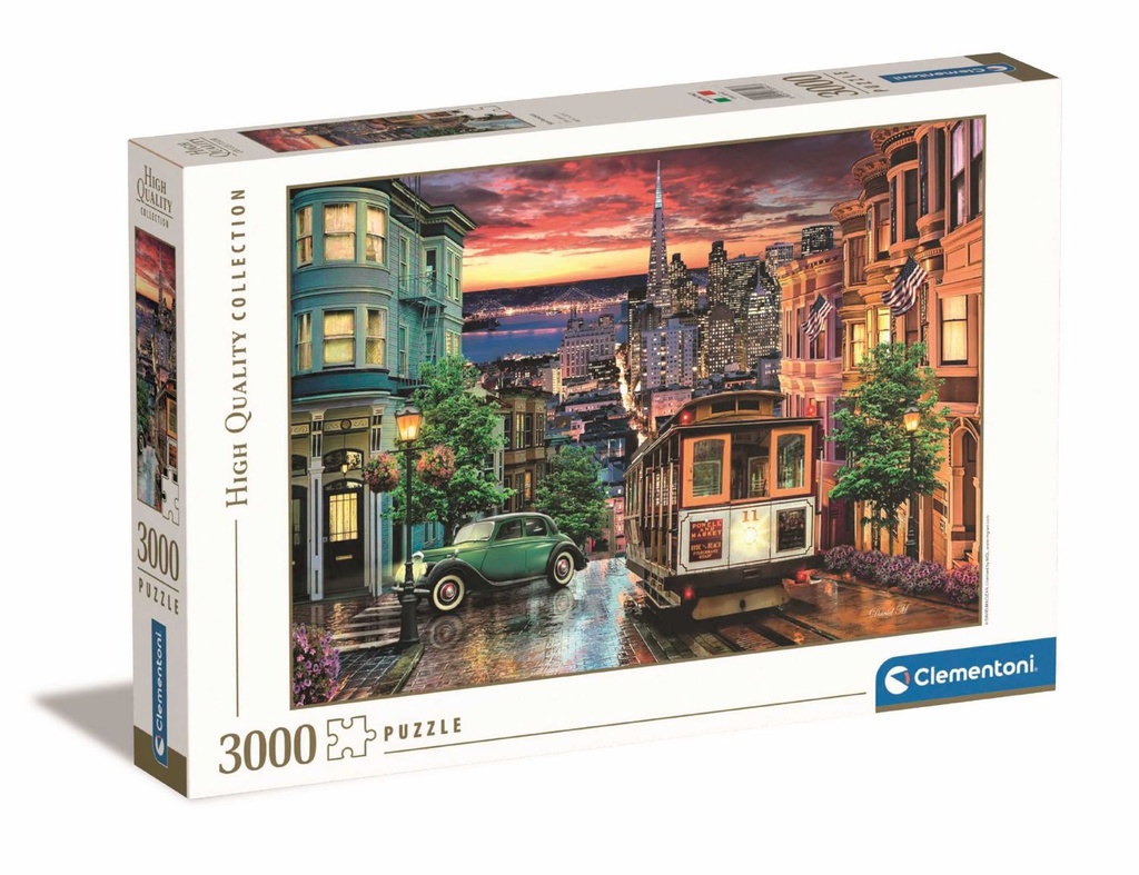 Puzzle de 3000 piezas "San Francisco" - Juegos de mesa