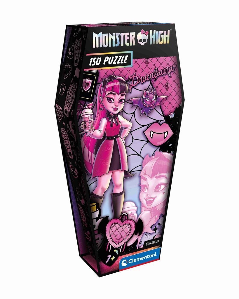 Juguete Puzle 150 Monster High Coffin - Dracul 