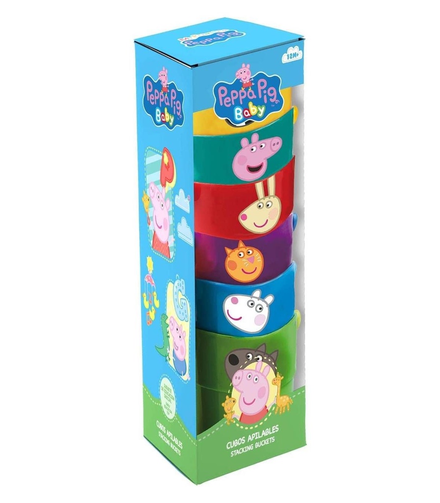 Cubos apilables Peppa Pig - Juguetes educativos