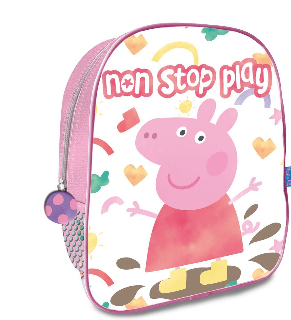 Mochila Peppa Pig acuarela pequeña - Accesorios de moda infantil