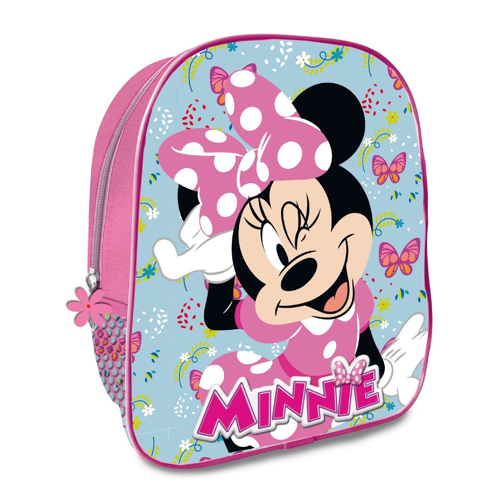 Mochila pequeña Minnie sonrisa floral - Accesorios para niños