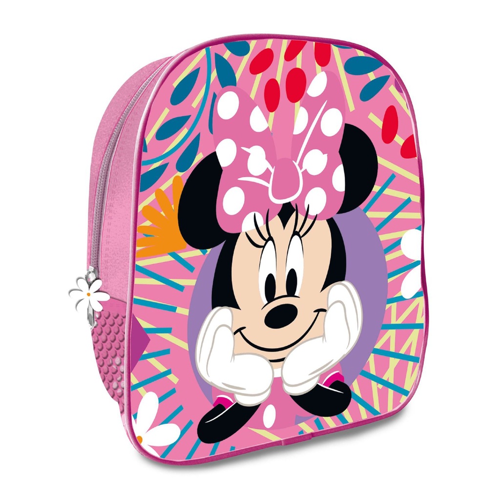 Mochila pequeña Minnie margaritas - Accesorios para niños