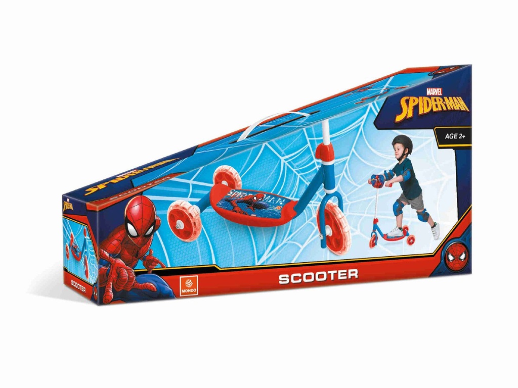 Patinete Spiderman 3 Ruedas - Juguete Infantil