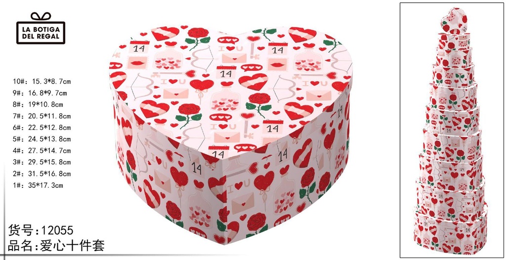 Caja de regalo J10P - Regalos para parejas