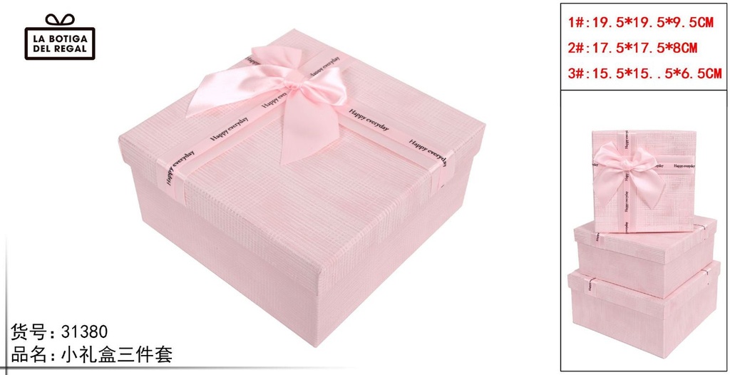 Caja de regalo de juguetes para niños J/3PCS - Regalos de San Valentín