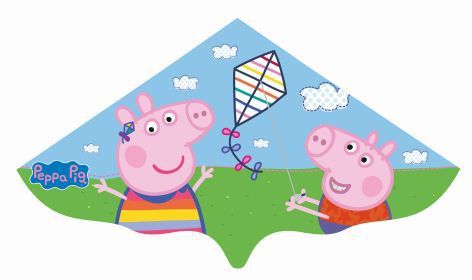 Cometa de Peppa Pig (144) 115x63 - Juguetes al aire libre