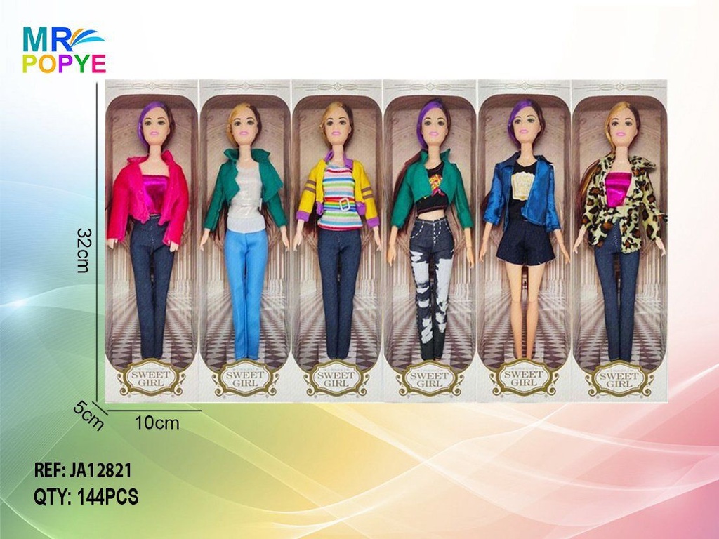 M muñeca de 11 pulgadas 30 cm actriz de Barbie (144)  - Juguetes