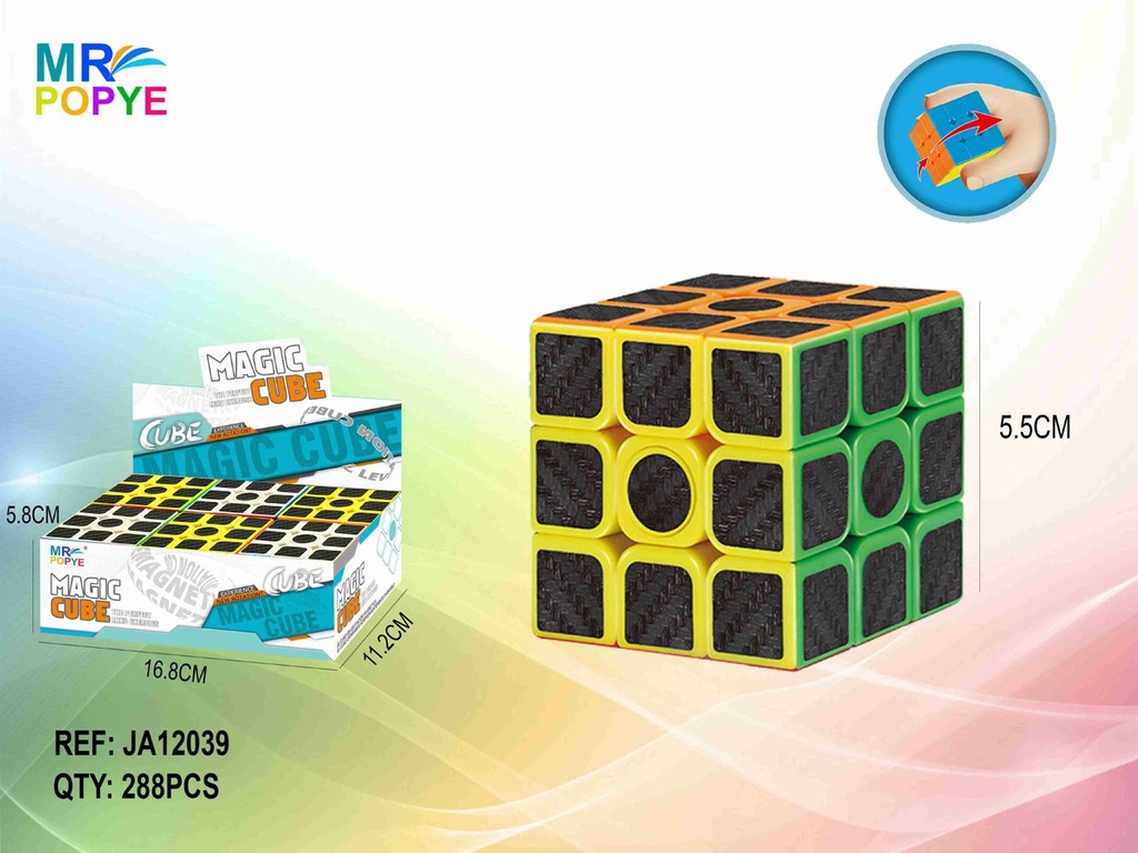 Cubo de Rubik de 3x3 - Juguetes educativos