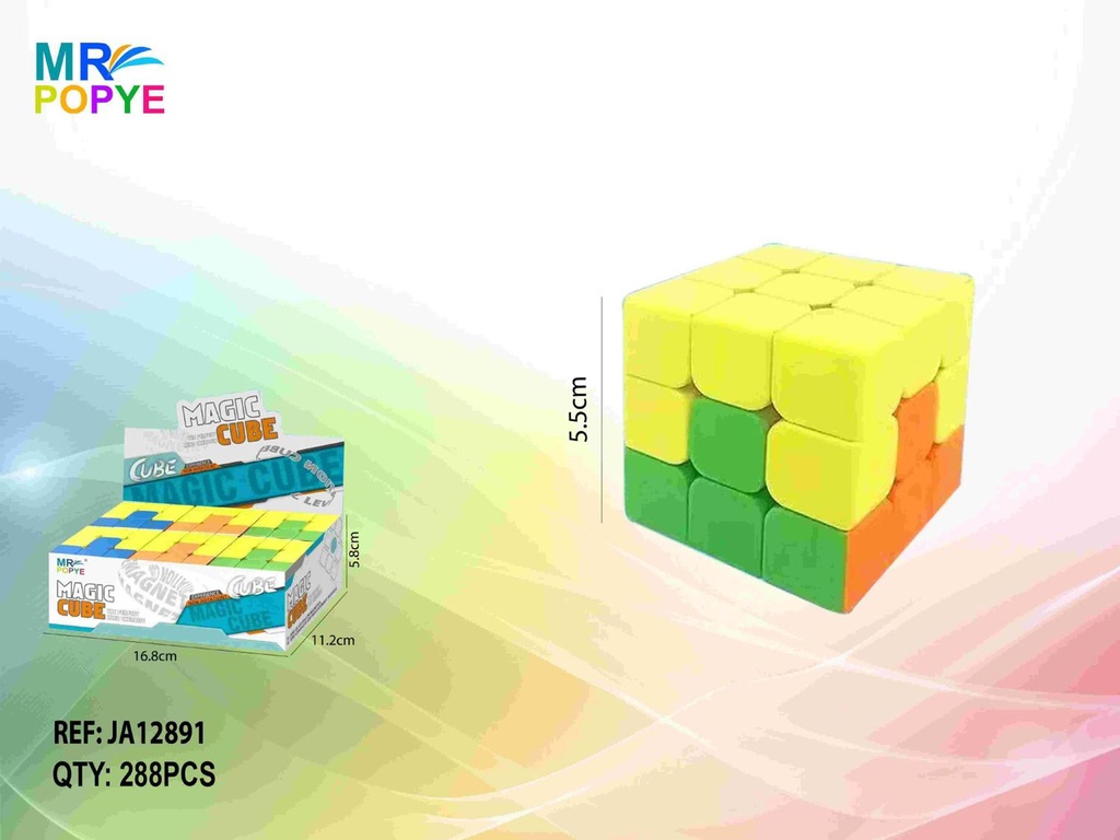 Cubo de Rubik 5.5 cm - Serie de rompecabezas