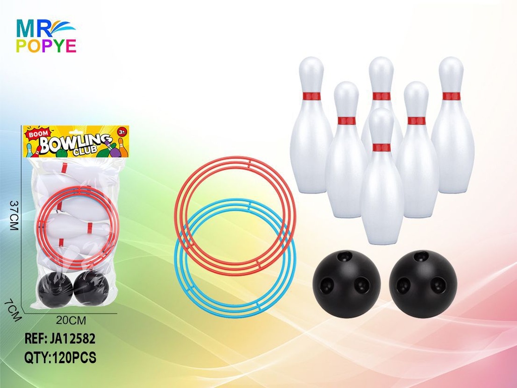 Set de bolos infantil (120) HD512-1 - Juguete de bolos para niños