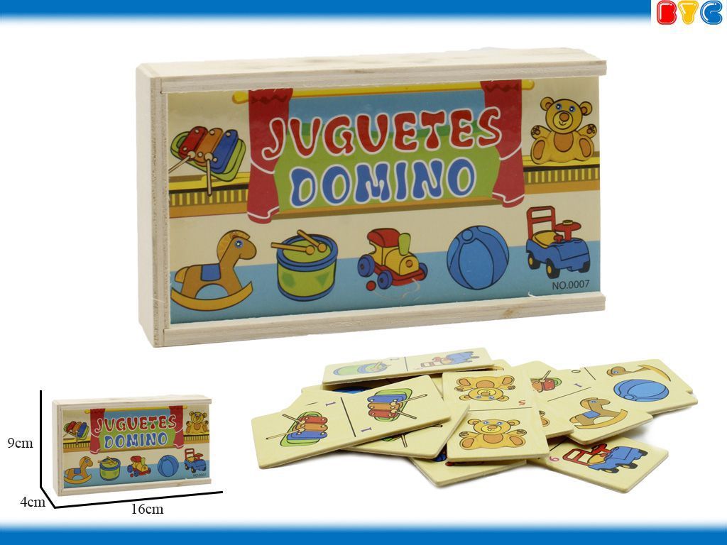 Domino de madera juguetes - Juegos de mesa