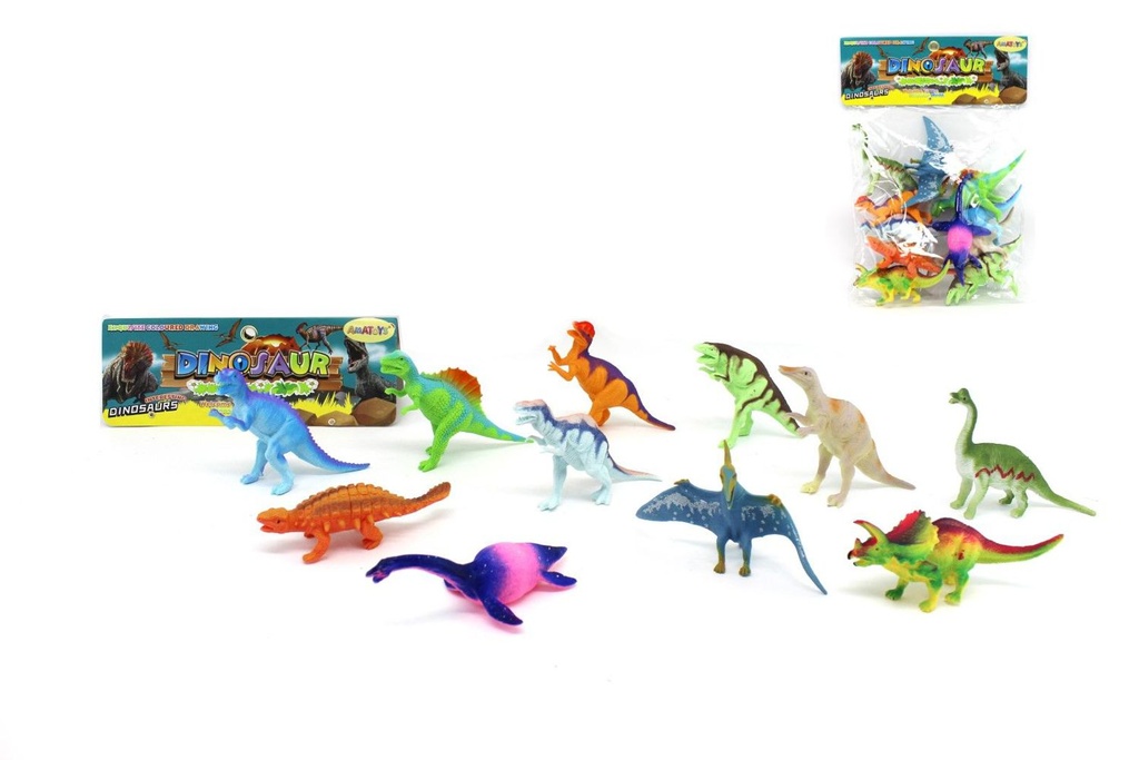 Juguete de dinosaurios 35x26cm 10pcs - Juguetes