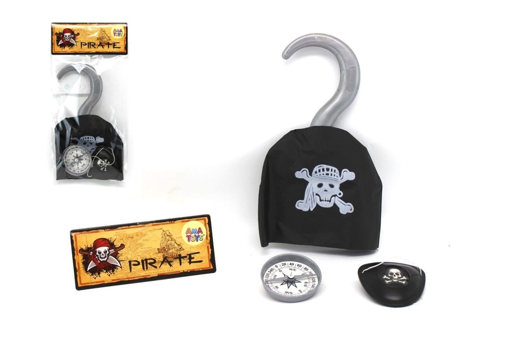 Set de piratas 30x14 cm - Juguetes temáticos