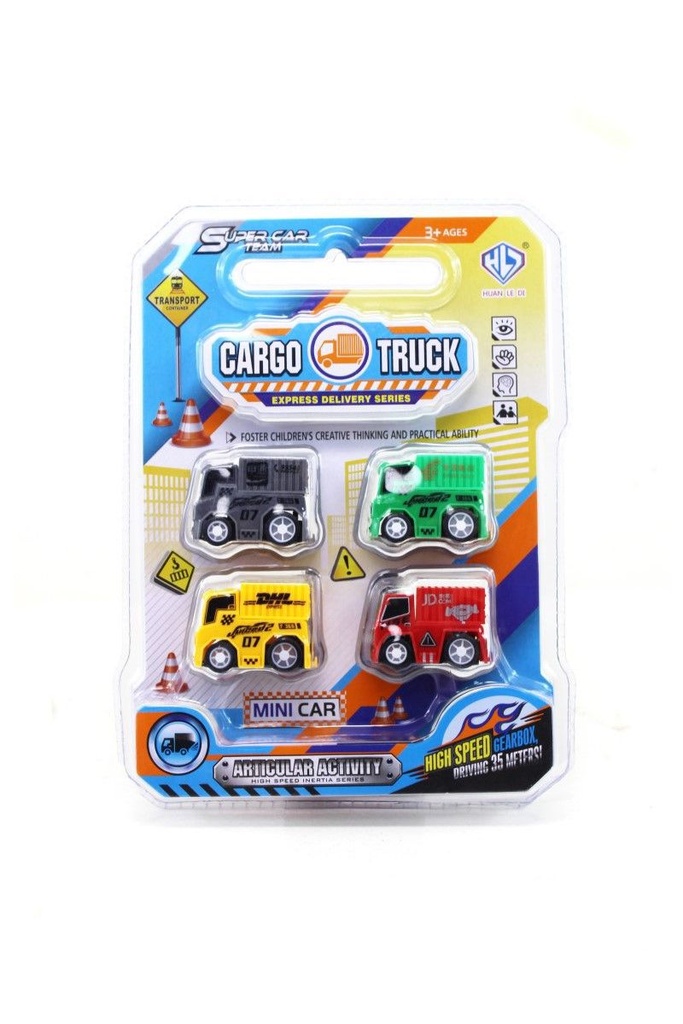 Juguete de coches 4 pcs 27X21 - Juguetes para niños