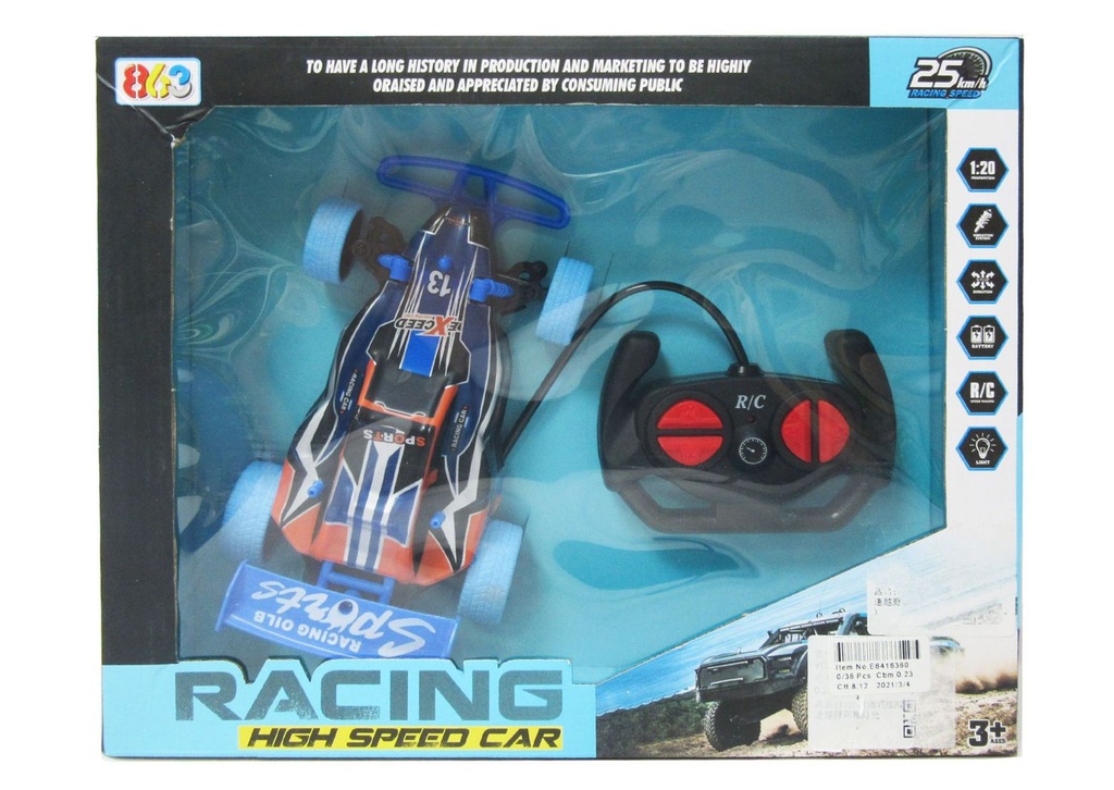 Coche RC 29x13x10 cm - Juguetes automóviles