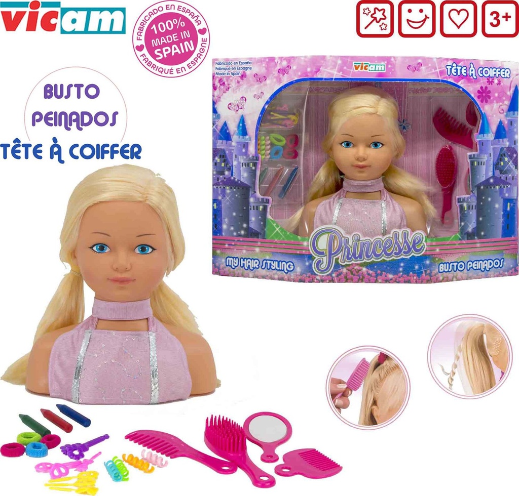 Muneca Busto Princess (8) - Juguetes y colecciones