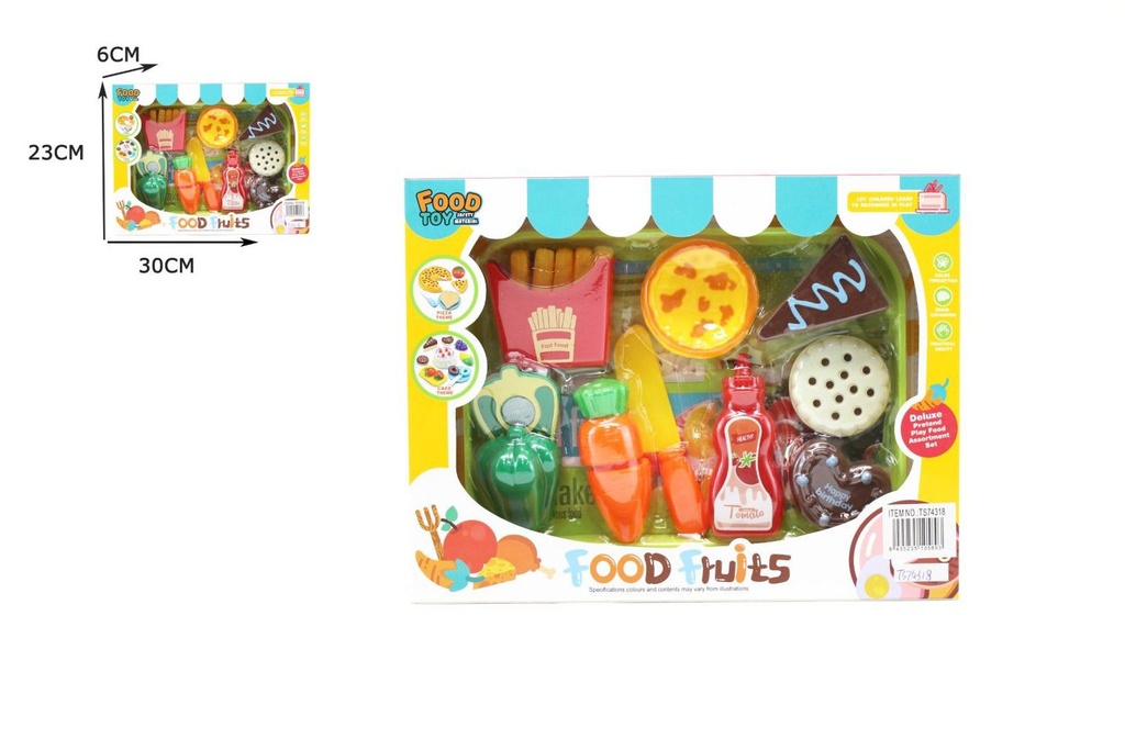 Set de cocina 30X23X6 cm - Artículos de cocina para niños