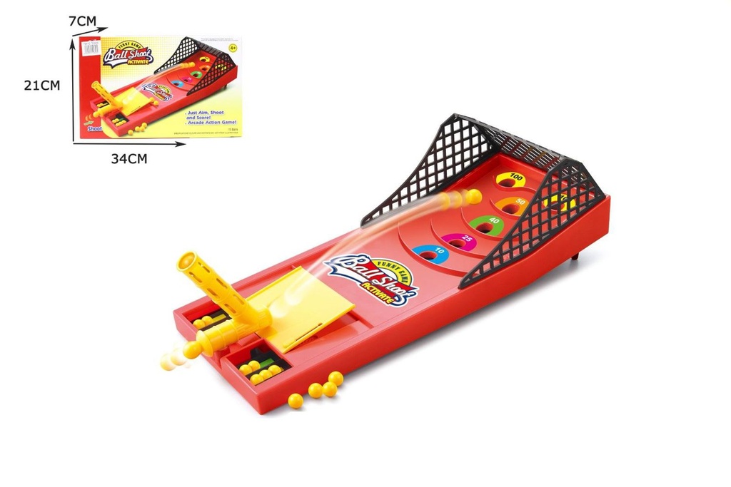 Juego de pinball para niños 34x21x7 cm - Juguetes educativos y de entretenimiento