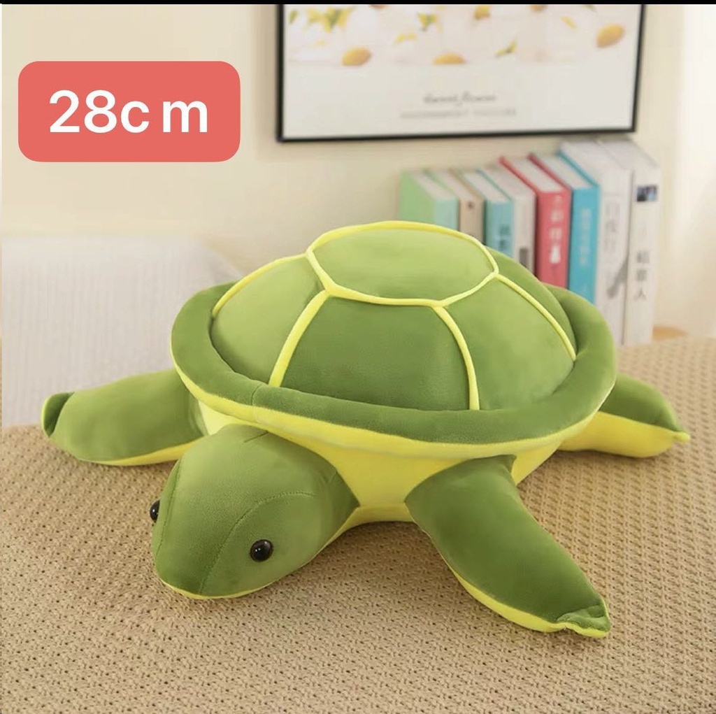 Juguete infantil - Peluche tortuga grande 28 cm