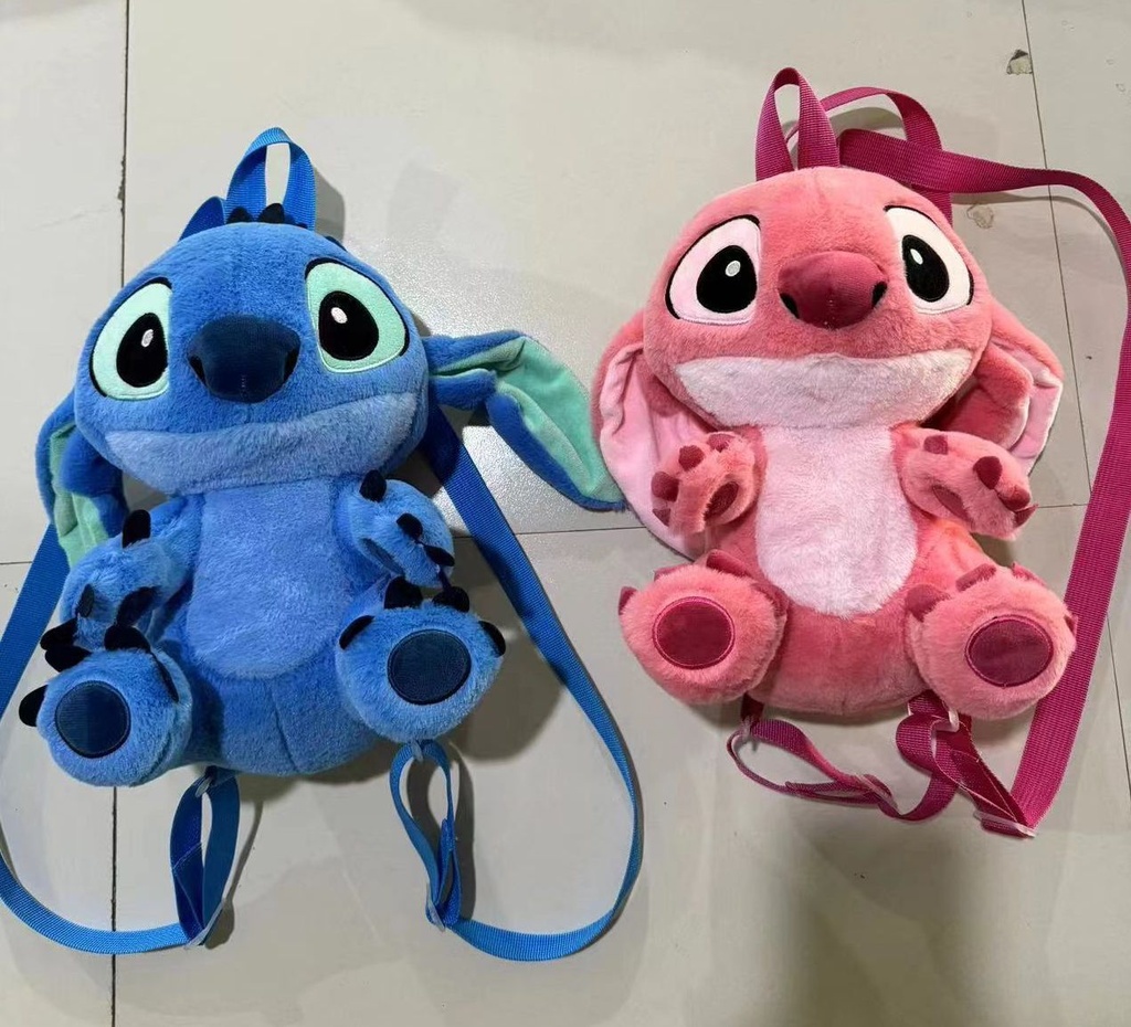 Mochila de peluche 30 cm Stitch - Juguetes