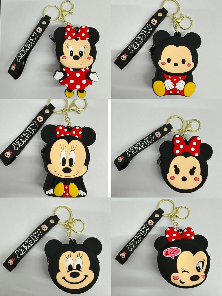 Monedero de Mickey y Minnie (12 unidades)