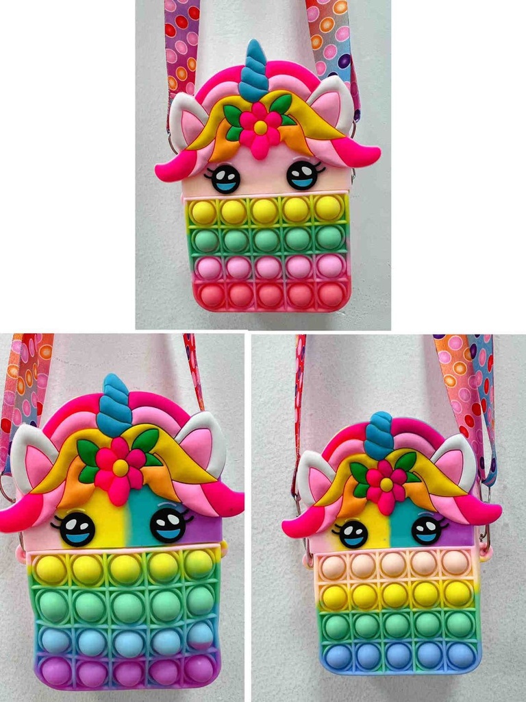 Bolso cruzado Unicornio (12 unidades)