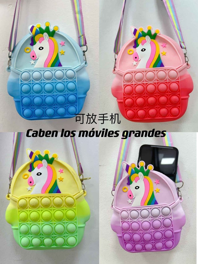 Bolso cruzado Unicornio (180 unidades)