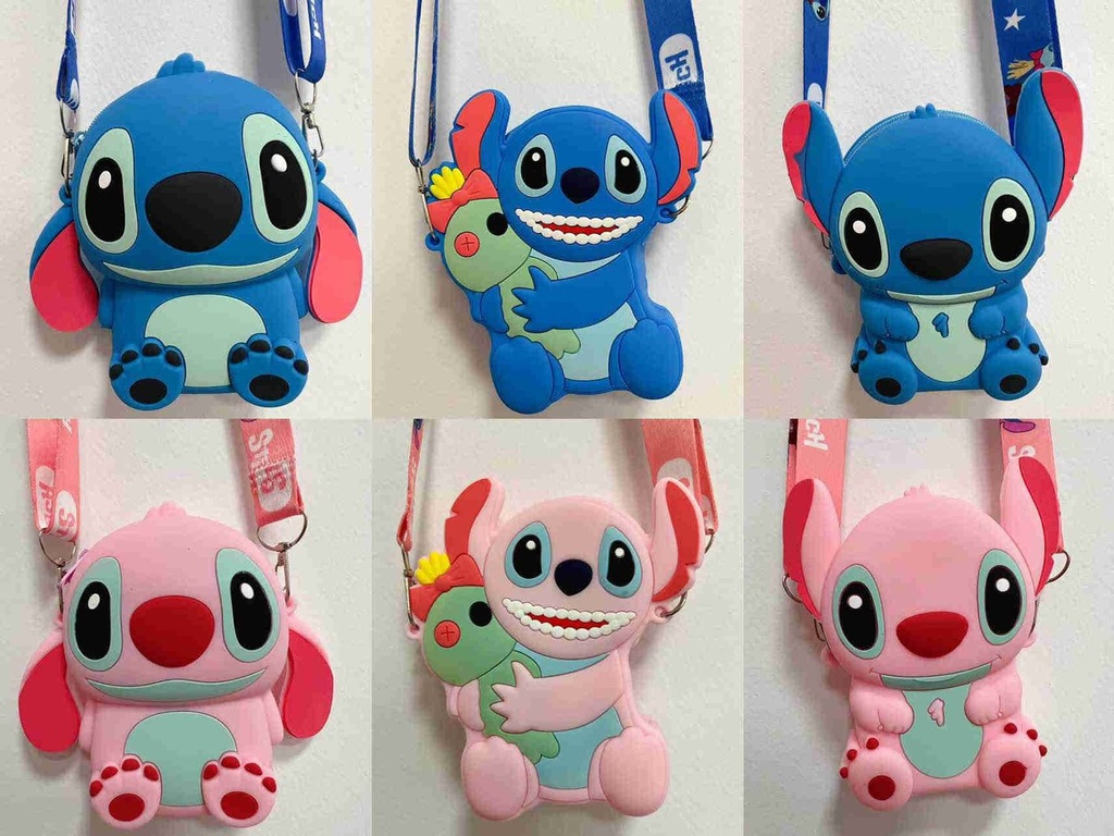 Bolso cruzado de Stitch (12 unidades)