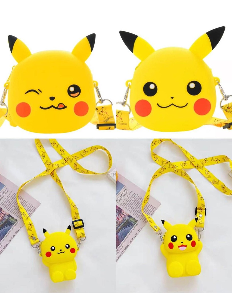 Bolso cruzado de Pikachu (12 unidades)