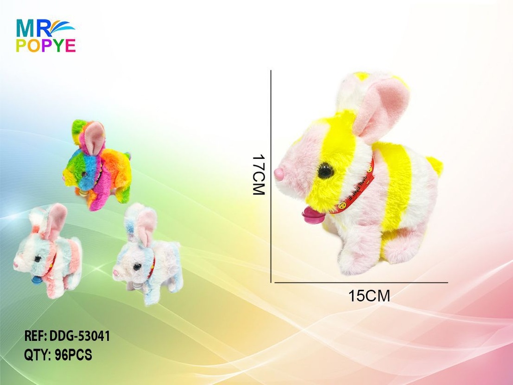 Juguete de peluche eléctrico Conejo musical 12