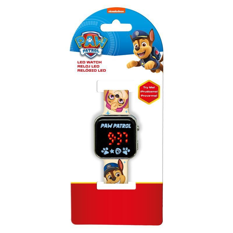 Reloj LED Paw Patrol (6X4) - Juguetes infantiles